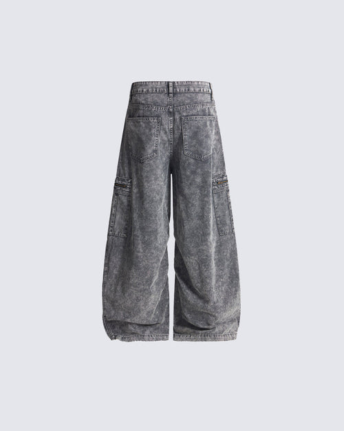 American Street High-Street Curved Blade Casual Pants