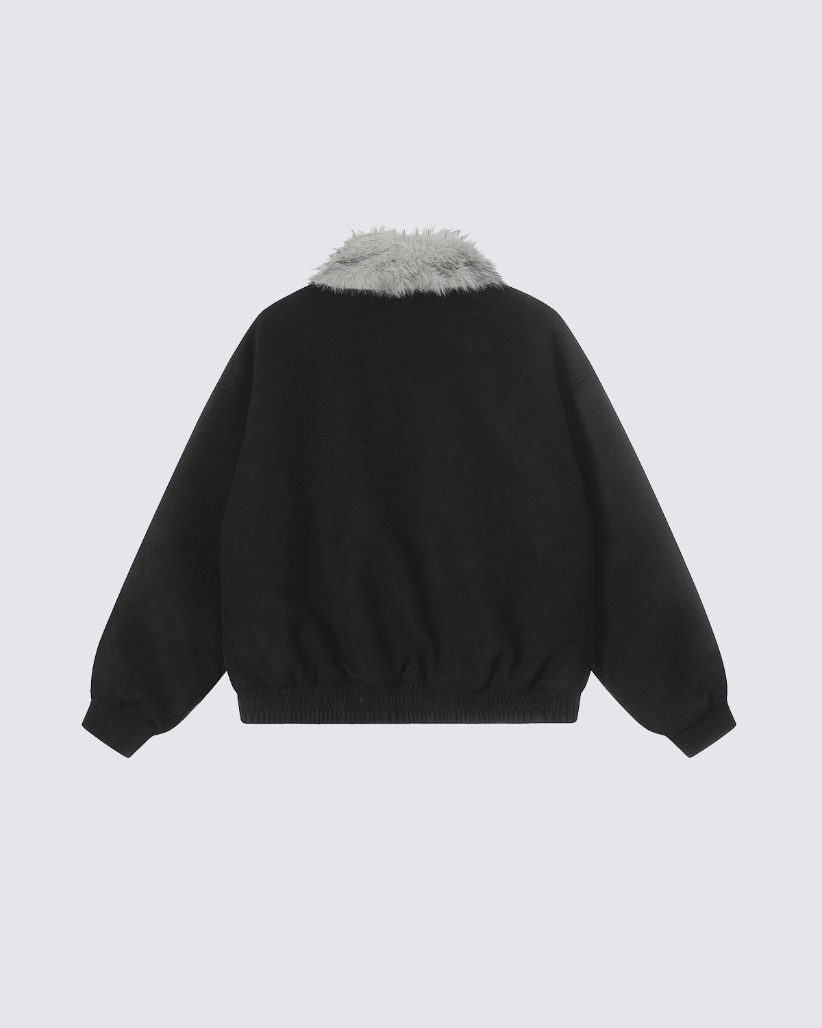 Vintage Eagle Fur Collar Jacket