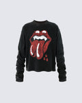 Rolling Stones Tongue Graphic Long Sleeve