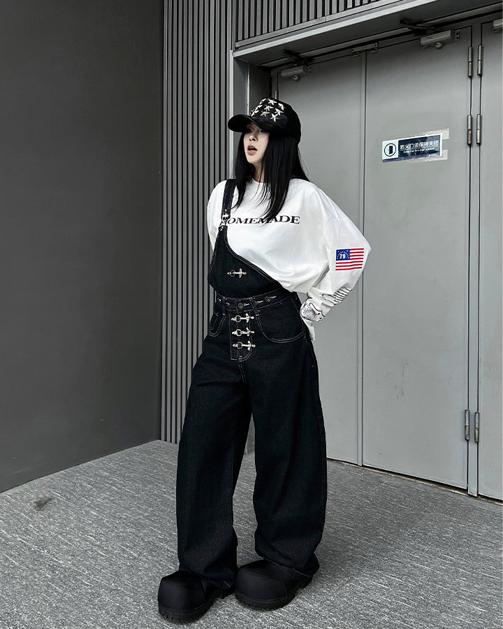 American Detachable 3-Way Strap Overalls