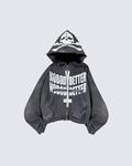 European and American Dark Style Hoodie