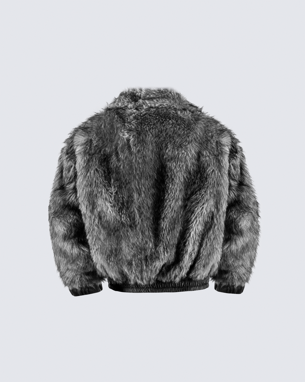 Reversible Faux Fur & Faux Leather Jacket