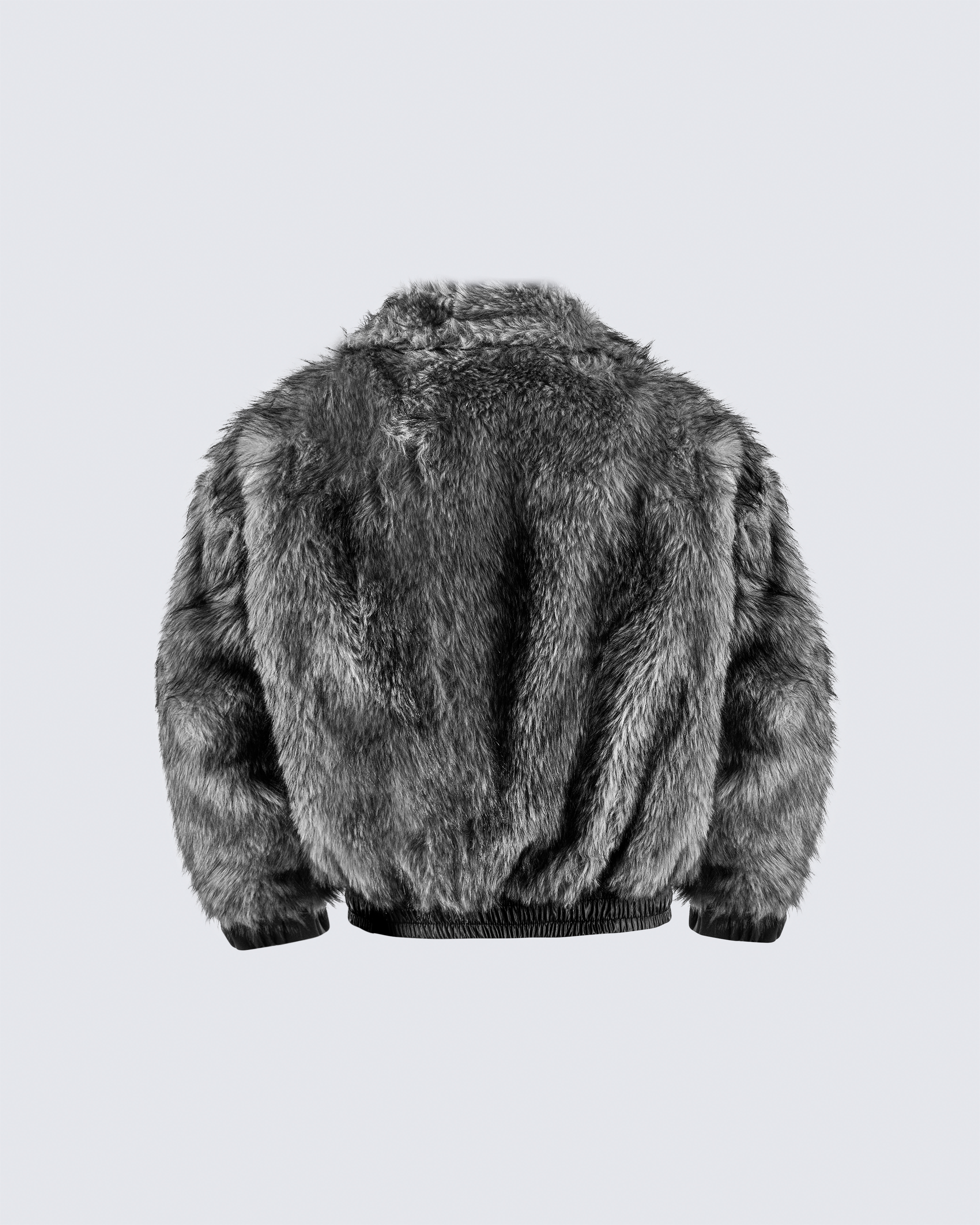 Reversible Faux Fur & Faux Leather Jacket