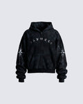Moon & Unicorn Print New Street Hoodie