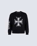 Iron Cross Jacquard Knit