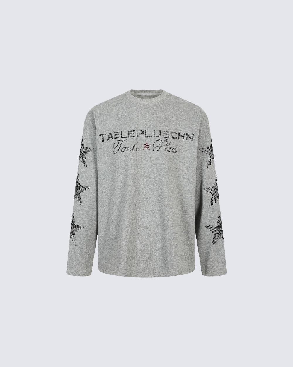 Rhinestone Star Graphic Long Sleeve Shirt