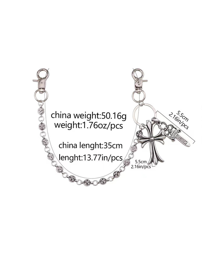 Clorodo Element Pants Chain & Bag Charm Waist Chain