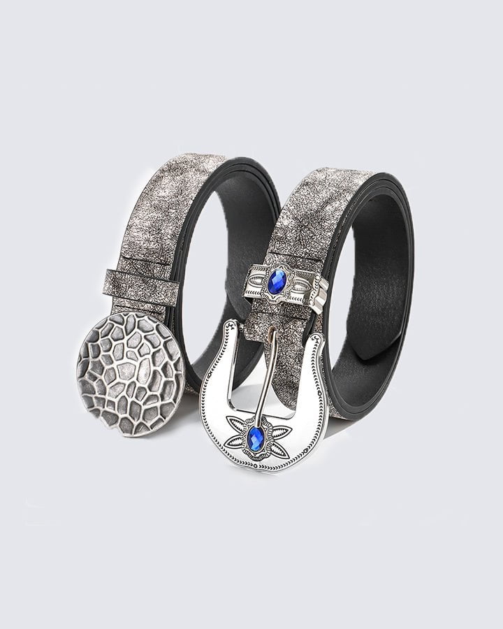 Vintage Western-Style Leather Belts