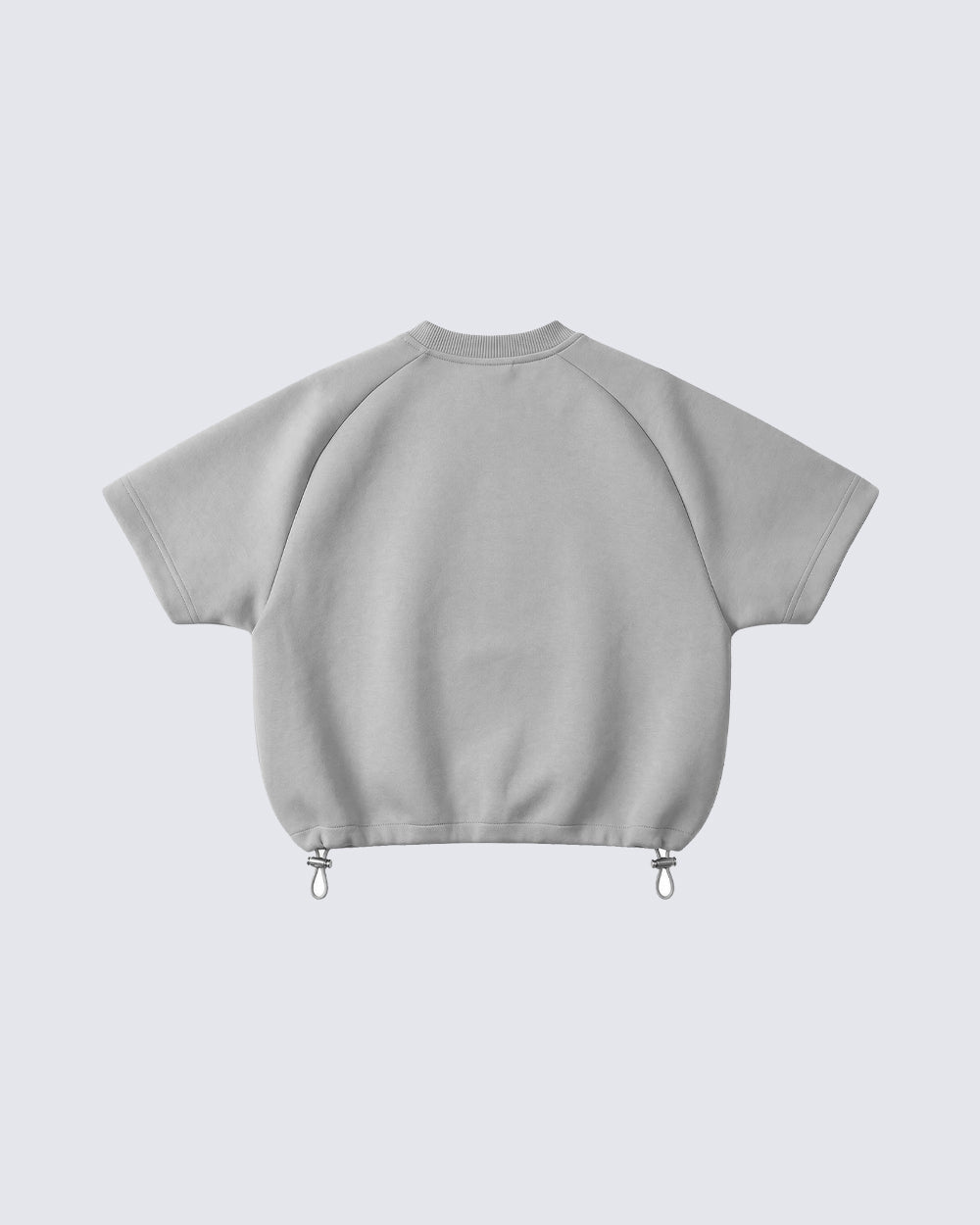 CLOUD-LIKE FLOATING-New Panel Short Sleeve Top