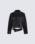Street Style Short Leather Outerwear