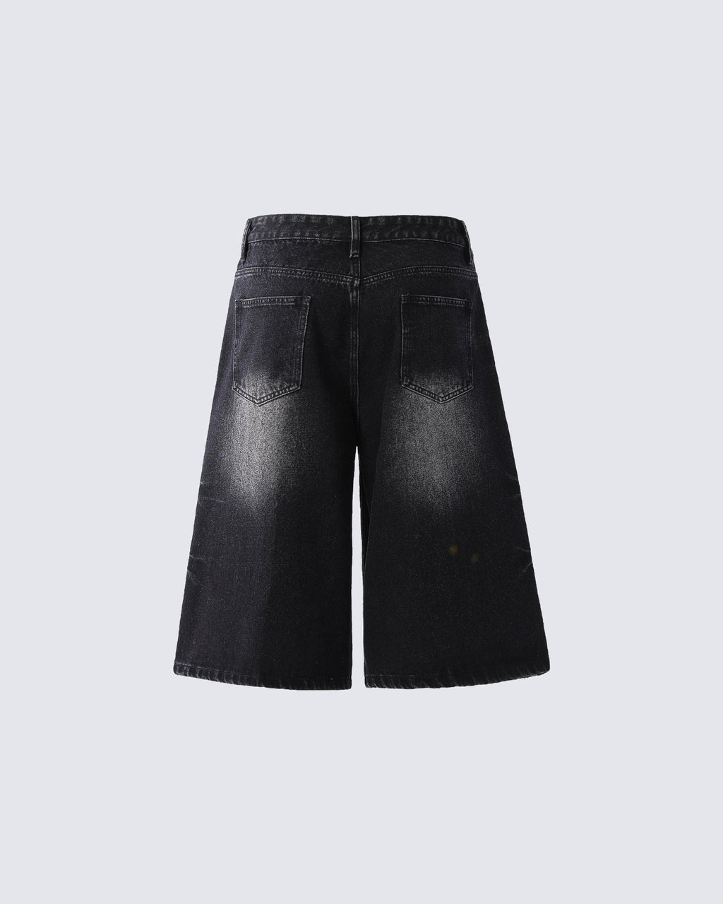Vintage Washed Split Hem 7/10 Denim Pants