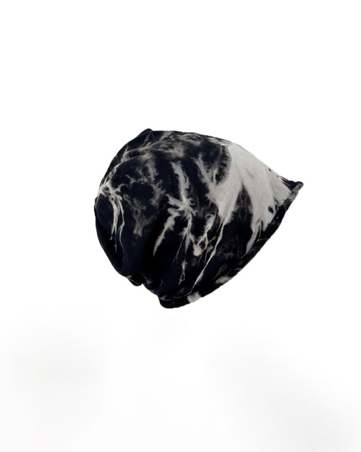 Tie-Dye Knit Beanie Hat