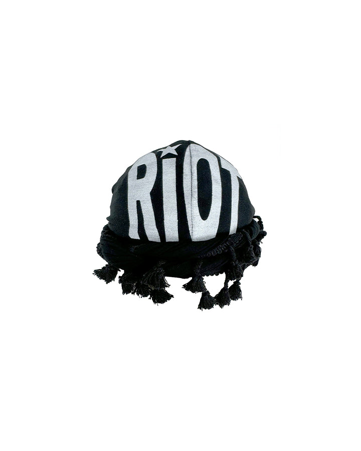 Tassel Print Twist Tail Hip-Hop Hat