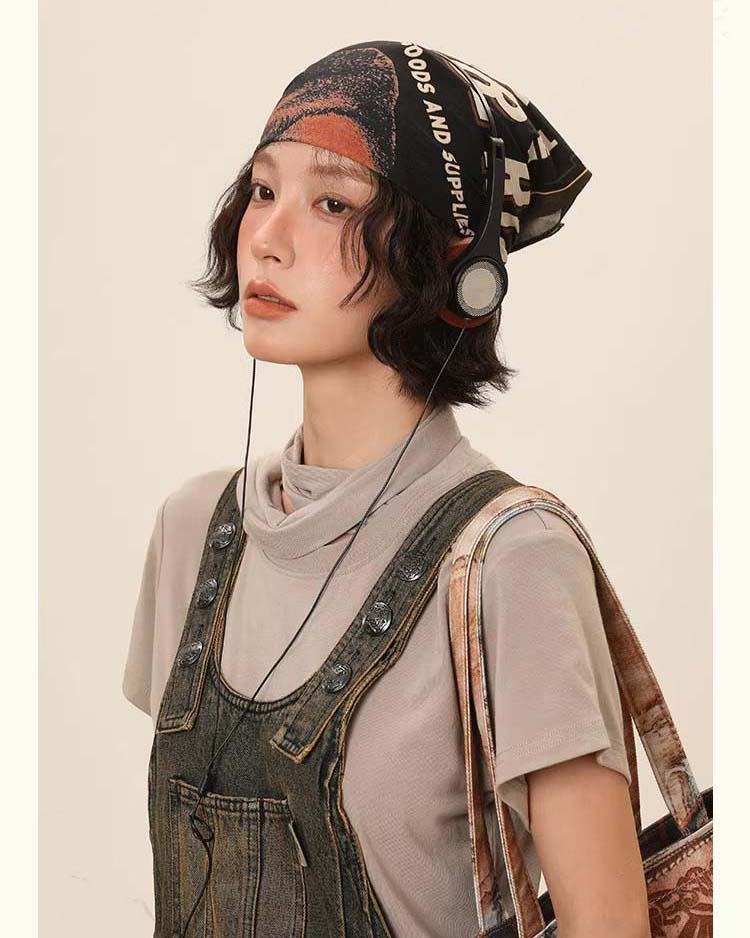 American Street Retro Printed Bandana