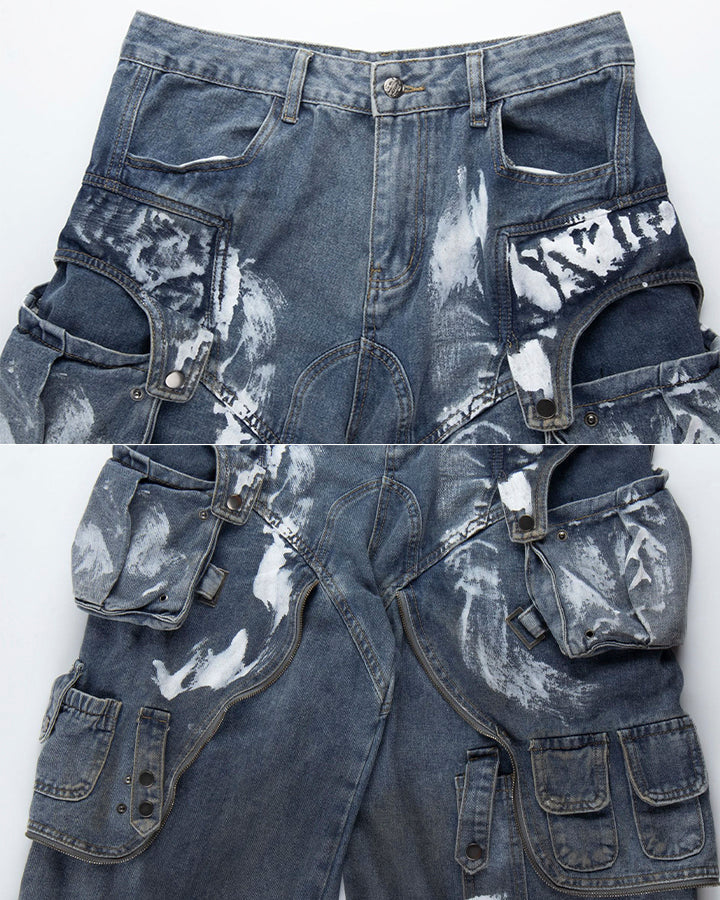 American Street Heavyweight Cropped Cargo Work Pants