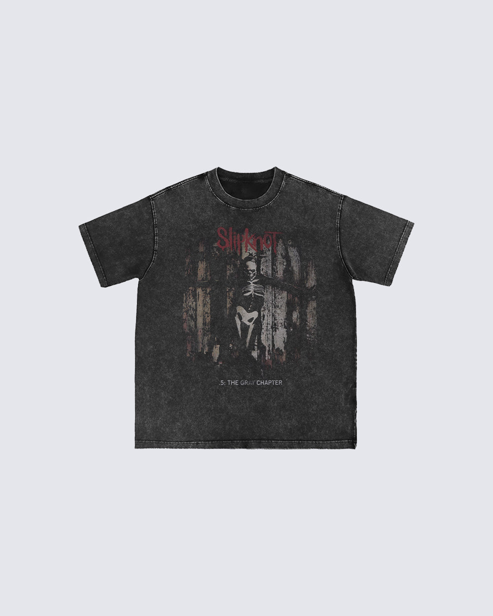 Graphic Sleeveless T-shirt with Skull Print