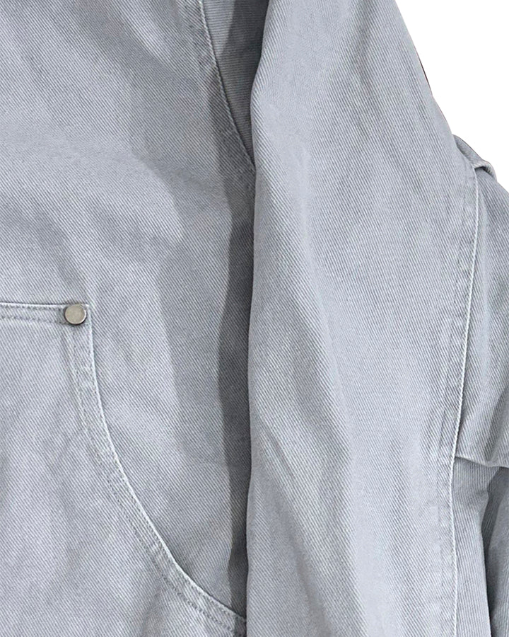 Washed Canvas Heavy Duty Workwear Jacket