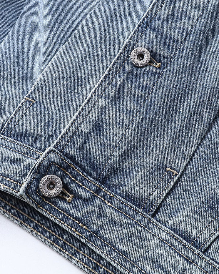 Autumn New Denim Motorcycle Jacket