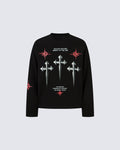 Dark Gothic Hip Hop Sweatshirt