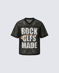 Vintage Mesh Graphic Jersey New