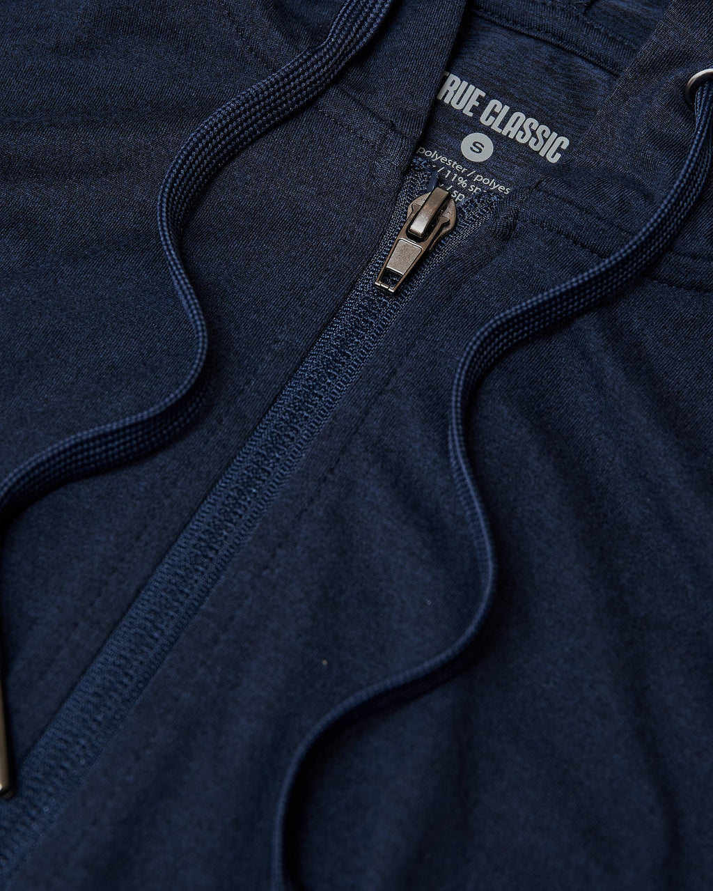Dark Heather Navy Active Comfort Full Zip Hoodie