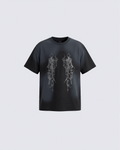 Gothic Mirror Graphic T-Shirt