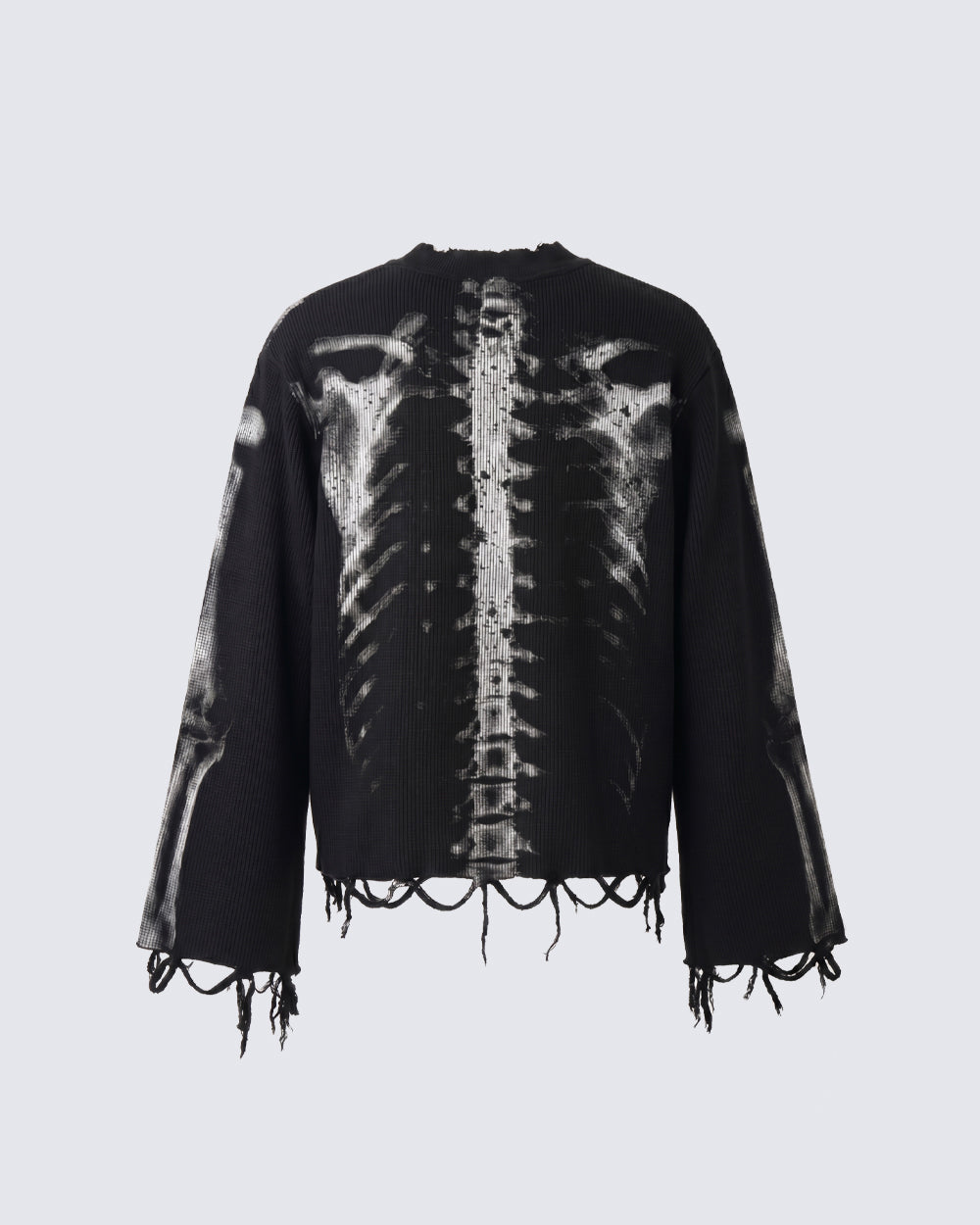 American High Street Dark Skeleton Long Sleeve T-Shirt