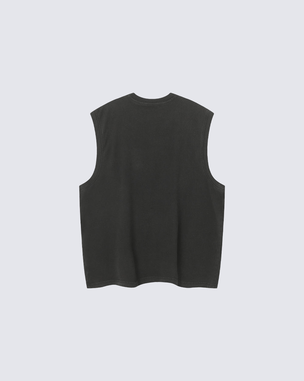 New Graphic Print Sleeveless T-shirt