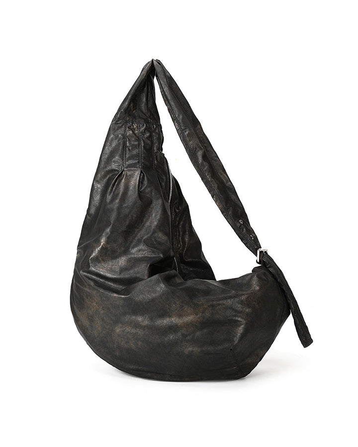 Vintage Washed Gradient Oversized Crossbody Bag