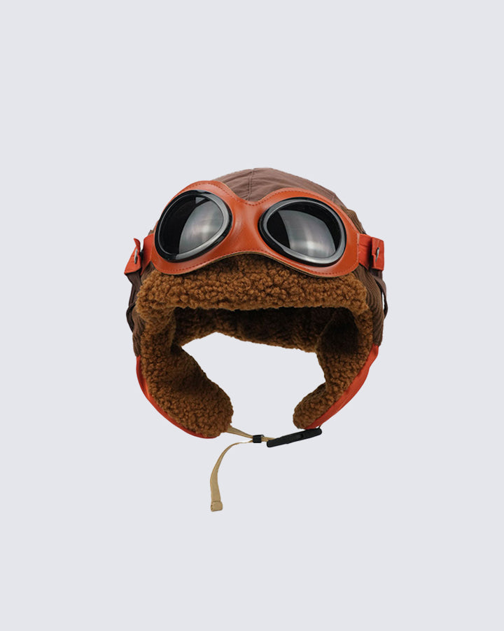 Windproof Fleece Lined Pilot Hat
