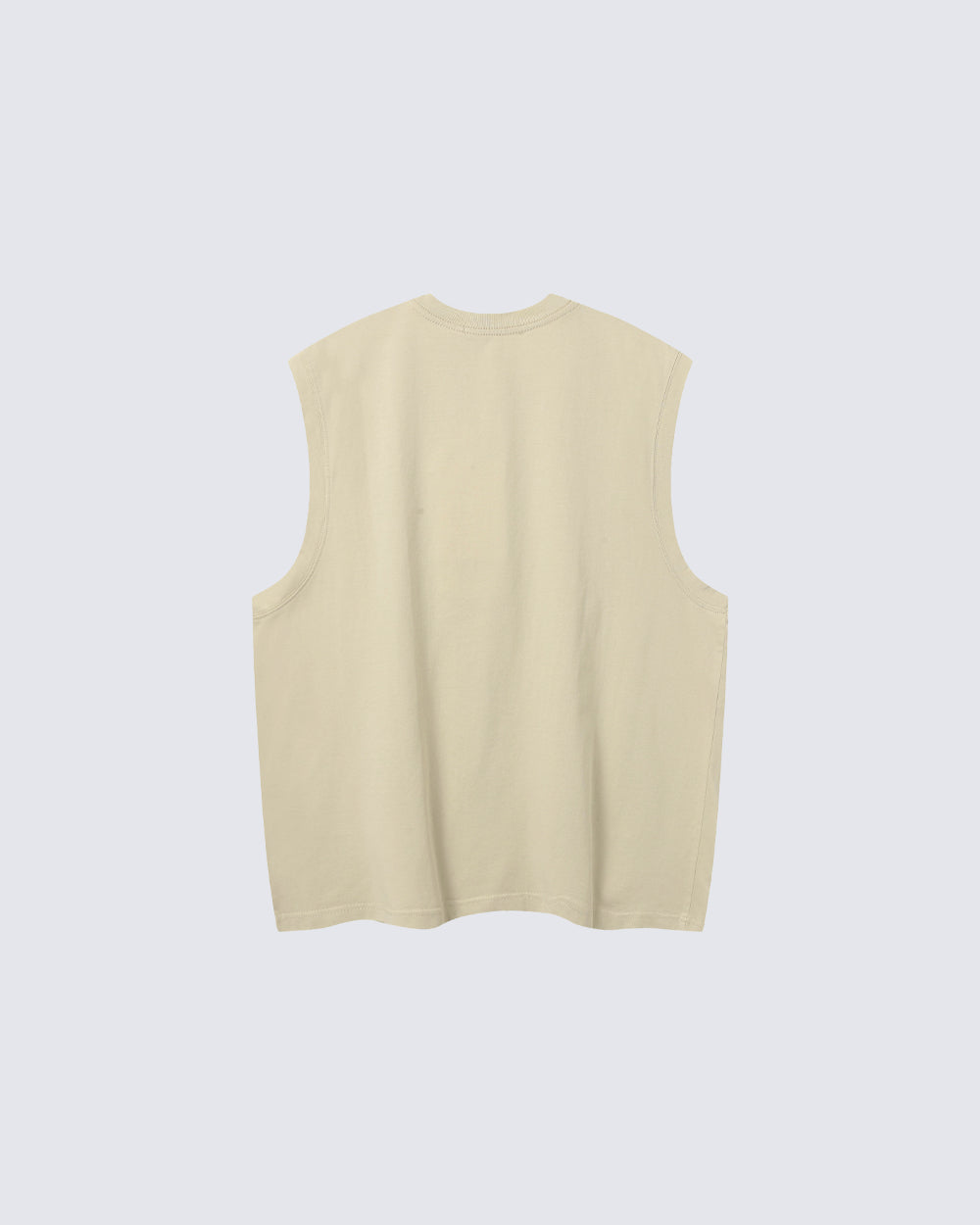 New Graphic Print Sleeveless T-shirt