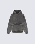 American Vintage Distressed Hooded Sweatshirt