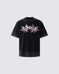 Distressed Graphic Oversized T-Shirt