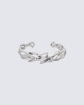 Hip-Hop Hollow Alloy Cuff Bracelet