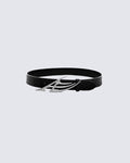 Deconstructed Thorn Unisex Leather Belt