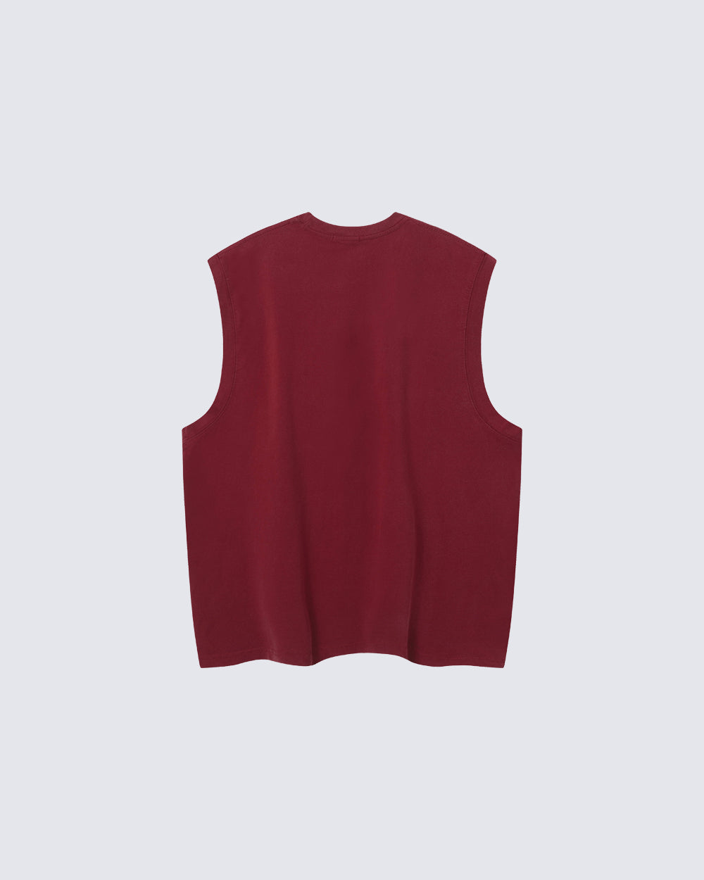 New Graphic Print Sleeveless T-shirt