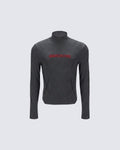 Deconstructed Slim Fit Solid T-Shirt