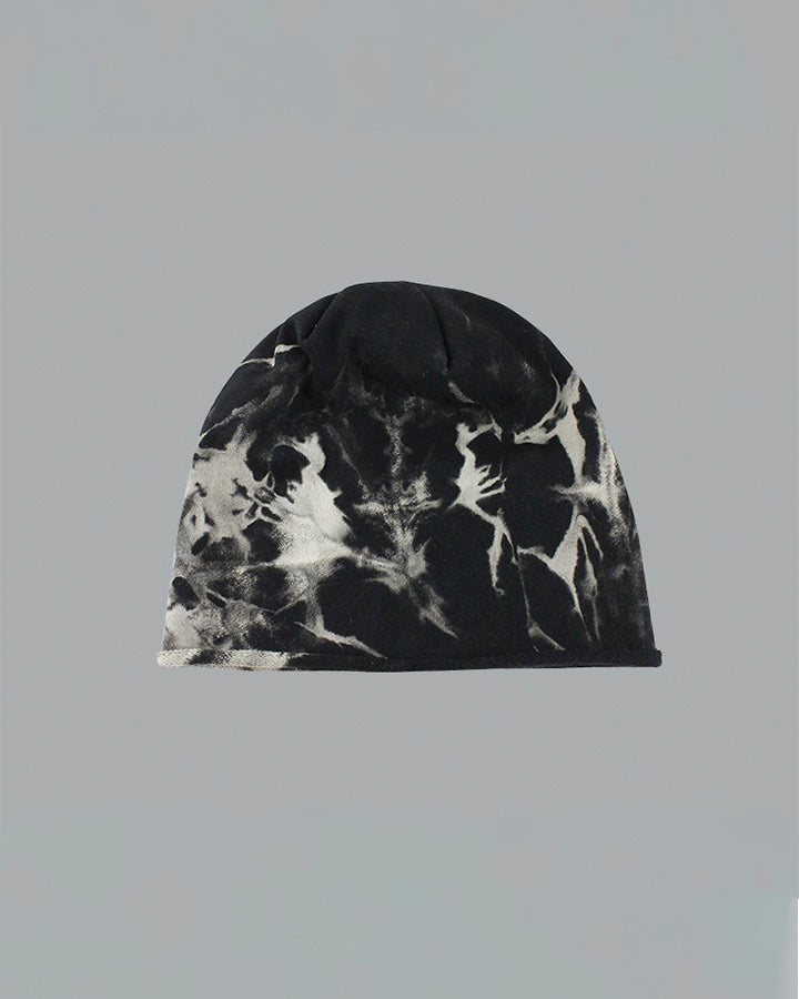 Tie-Dye Knit Beanie Hat