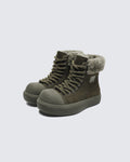 Thick-Soled Plush-Lined Couple Short Boots