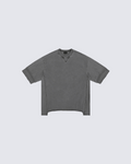 Oversized Vintage-Wash T-shirt - Gray