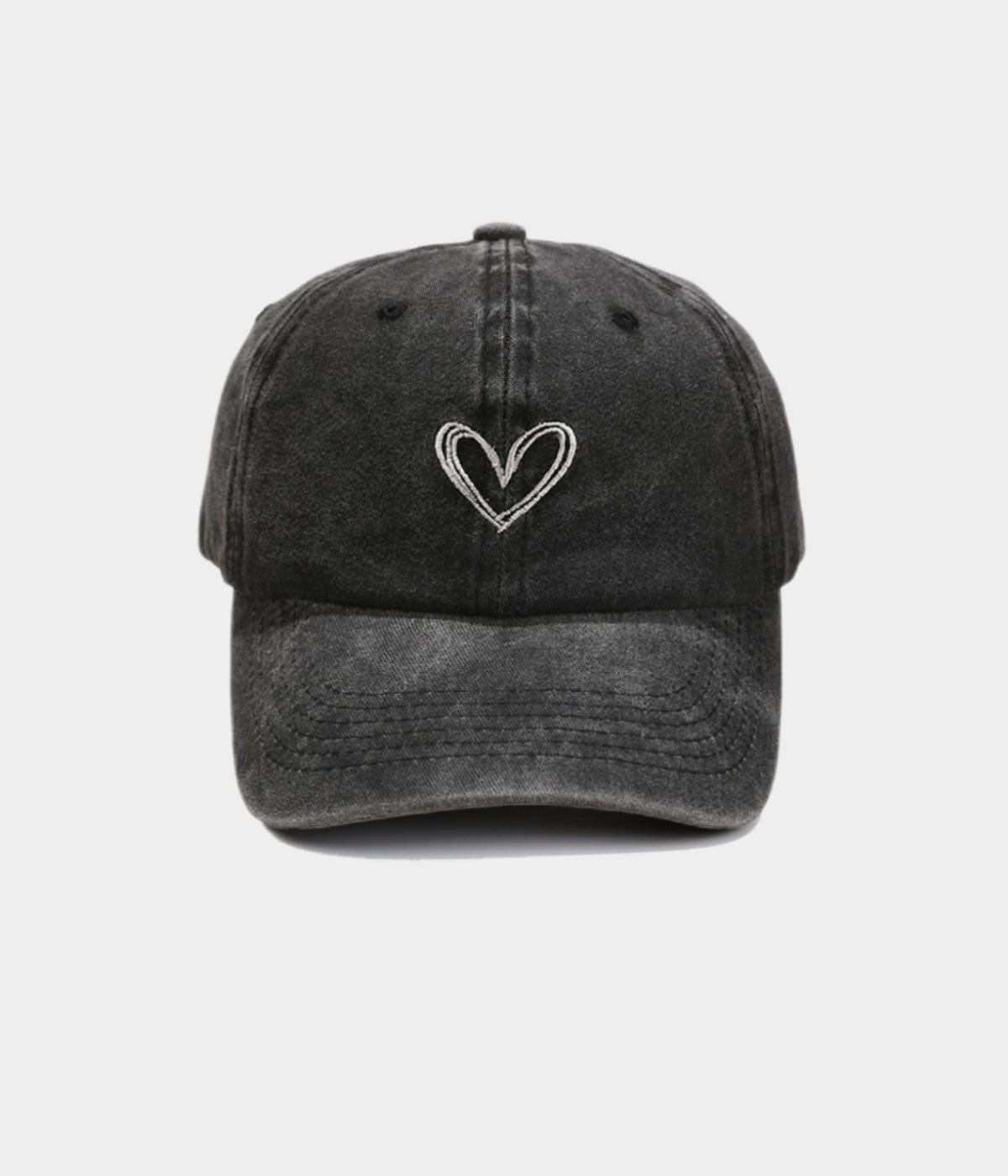 WASHED DRAWN HEART.