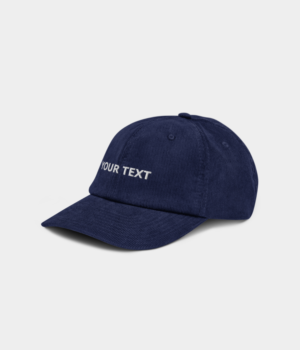 CUSTOM CORDUROY CAP.