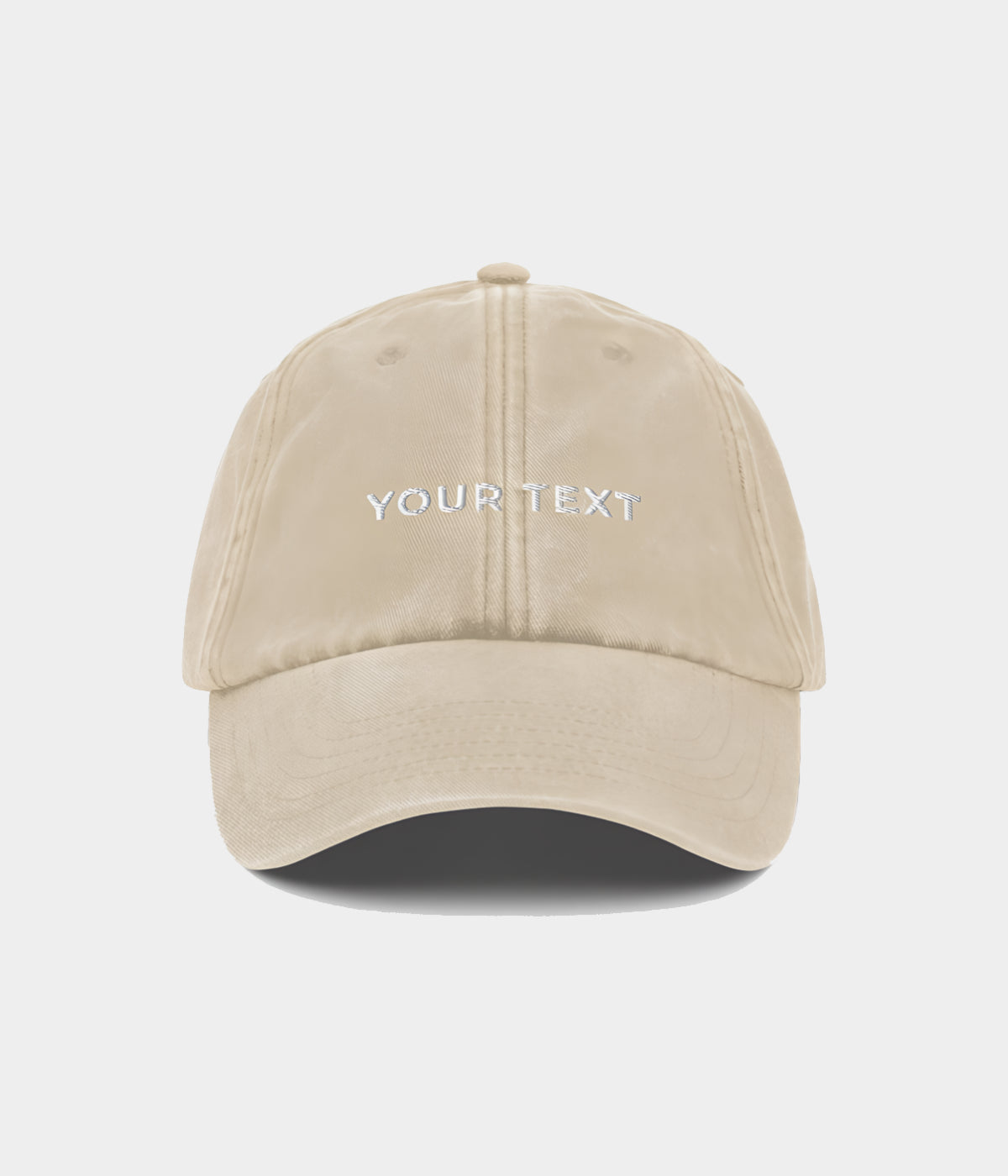 CUSTOM WASHED CAP.