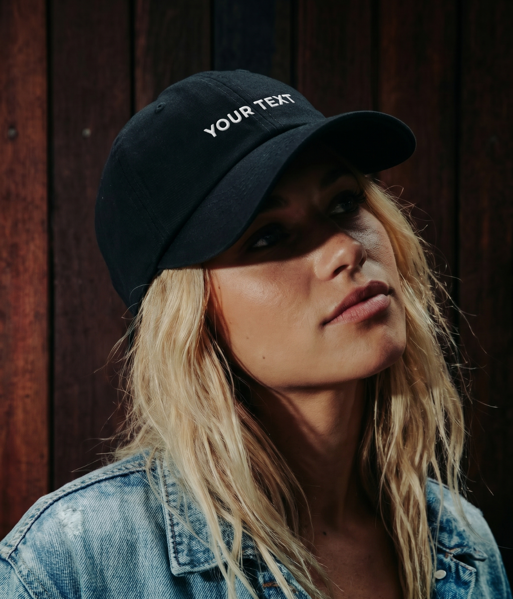 CUSTOM DAD CAP.