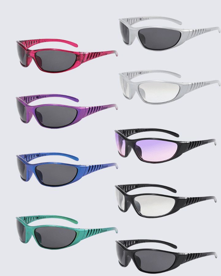 Futuristic Tech-Inspired Sunglasses