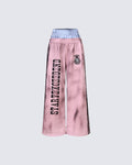 Double-Layer High Street Wide-Leg Pants