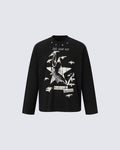 Graphic Printed Long Sleeve T-Shirt