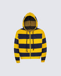 American Vintage Striped Hooded Sweater