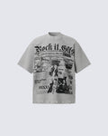 Vintage Studded Graphic T-Shirt New