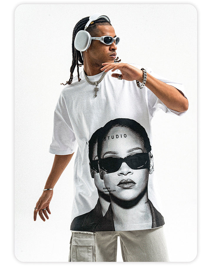 New Wasteland Style Graphic T-Shirt